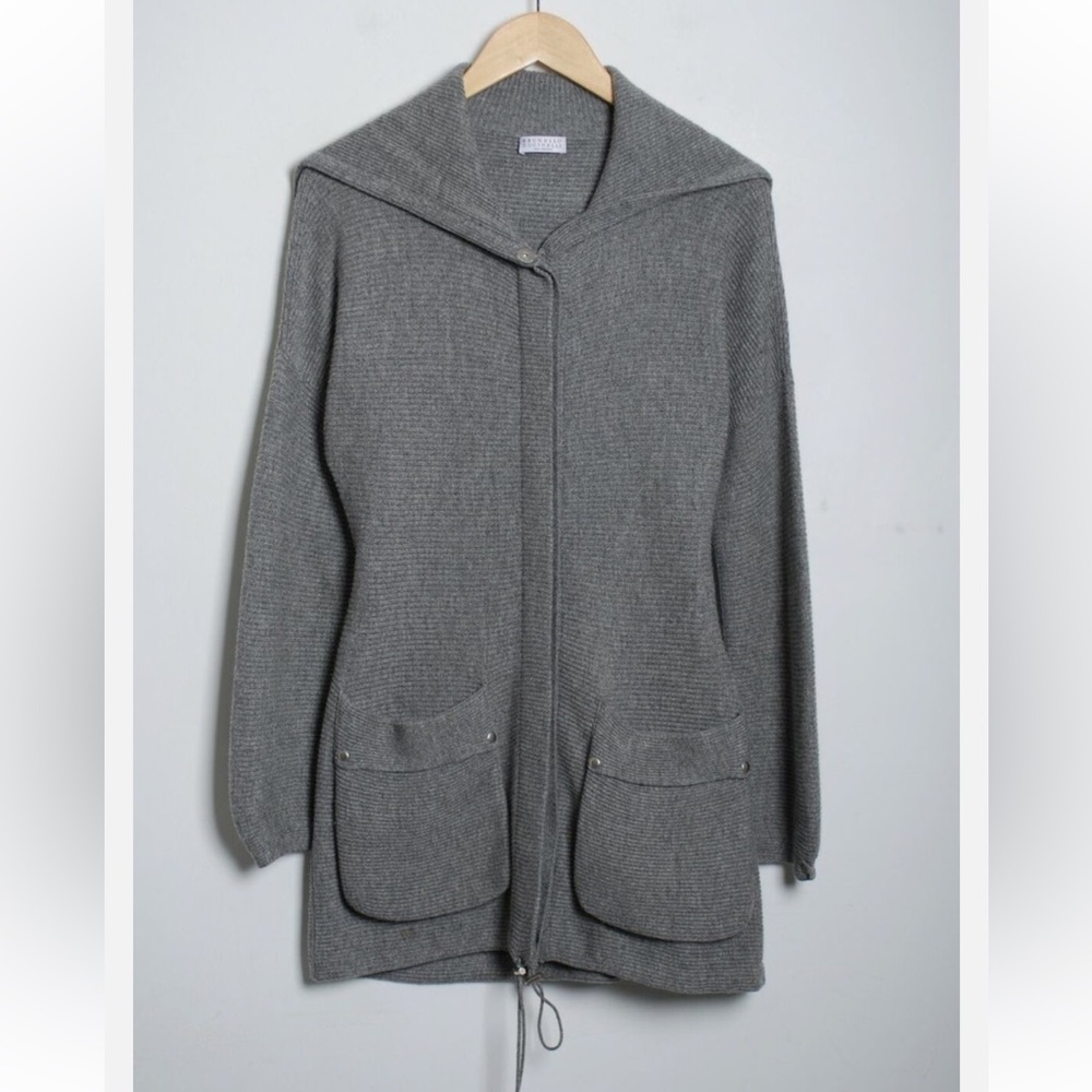 Brunello Cucinelli Cashmere Knit Cardigan size M